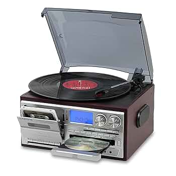ミュージック ftDVD Amazon.com: LoopTone Vinyl Record Player 10 in 1 3 Speed